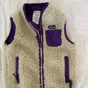 Patagonia Kids Retro X fleece vest. 4T. Vintage. Retired colors. Like new.